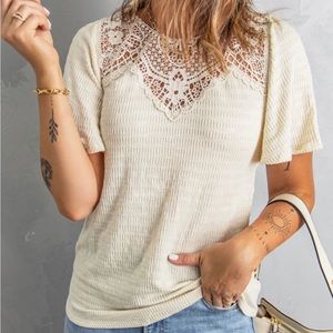 Women’s Shirt, Crochet Top